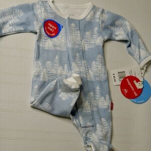 Blue and White Kids One Piece